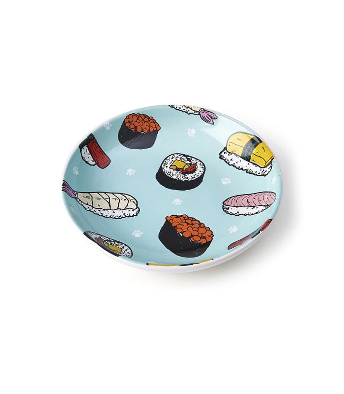 pet-product-cats-supplies-8-0.jpg Pet Rageous Designs Sushi Saucer Bowl - Imagen 1