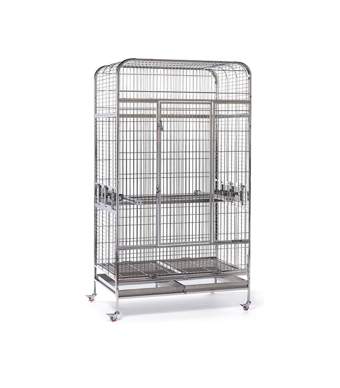 pet-product-more-pets-parrots-9-0.jpg Prevue Pet Products Imperial Stainless Bird Cage - Imagen 1